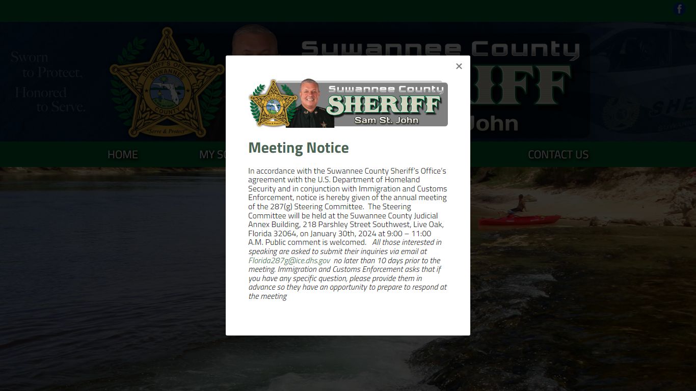 Suwannee County Sheriff
